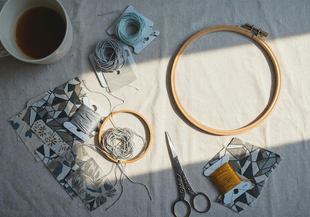 Инструменты и нитки